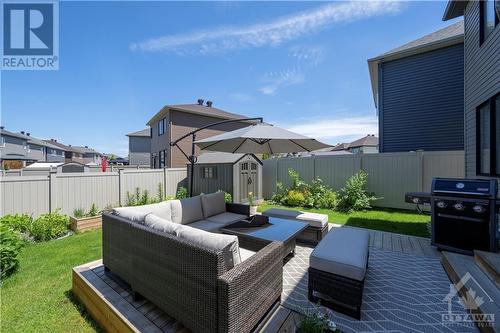 108 Pin Cherry Grove, Ottawa, ON - Outdoor With Deck Patio Veranda With Backyard