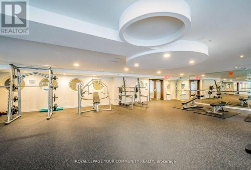 707 - 323 Richmond Street E, Toronto (Moss Park), ON - Indoor Photo Showing Gym Room