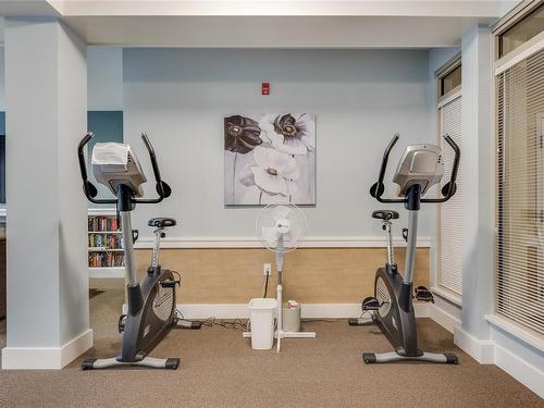 308-297 Hirst Ave West, Parksville, BC - Indoor Photo Showing Gym Room