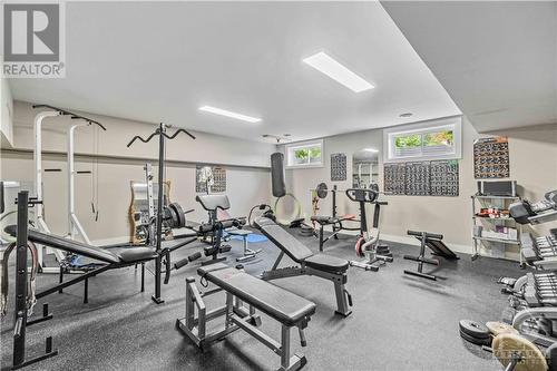 49 D'Arcys Way, North Grenville, ON - Indoor Photo Showing Gym Room