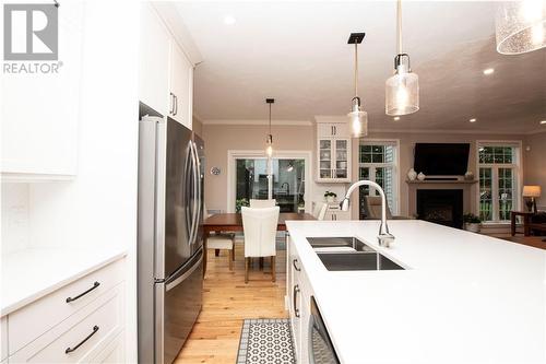 176 Savannah Drive, Moncton, NB - Indoor Photo Showing Kitchen With Stainless Steel Kitchen With Upgraded Kitchen