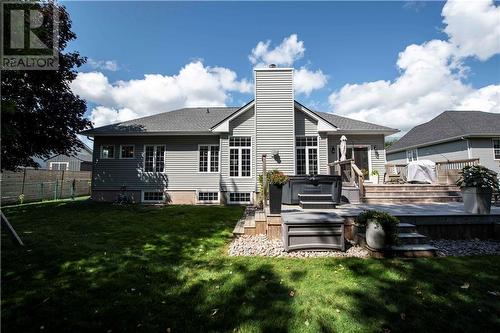 176 Savannah Drive, Moncton, NB - Outdoor With Deck Patio Veranda