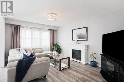 104 Stedford Crescent, Brampton (Northwest Brampton), ON - Indoor Photo Showing Living Room With Fireplace