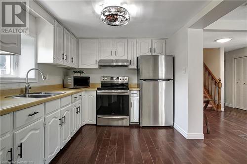 1838 Regional 97 Road, Flamborough, ON - Indoor Photo Showing Kitchen With Double Sink