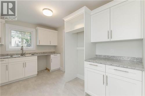 32-34 Laurentide Road, Riverview, NB - Indoor Photo Showing Kitchen With Double Sink