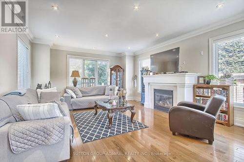 50 Guery Crescent N, Vaughan (East Woodbridge), ON - Indoor Photo Showing Living Room With Fireplace