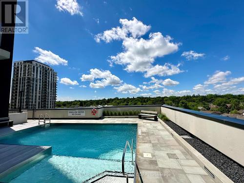 1503 - 181 King Street S, Waterloo, ON - Outdoor With In Ground Pool With View