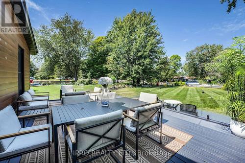 49 Poplar Crescent, Ramara (Brechin), ON - Outdoor With Deck Patio Veranda