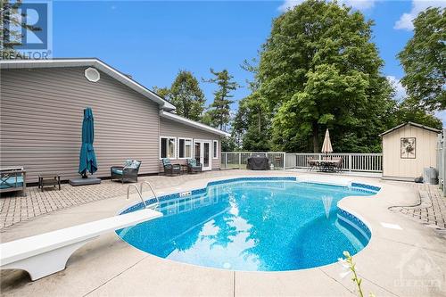 10 Woodland Drive, Braeside, ON - Outdoor With In Ground Pool With Deck Patio Veranda With Exterior