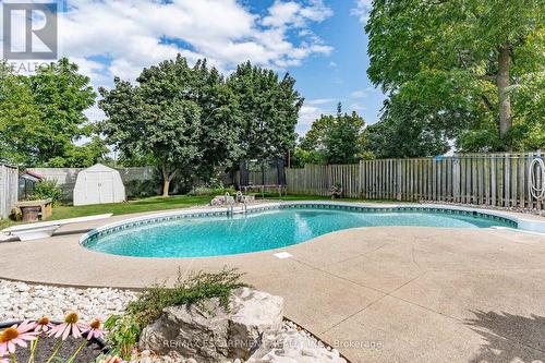 1340 Humphreys Crescent, Burlington (Tyandaga), ON - Outdoor With In Ground Pool With Backyard