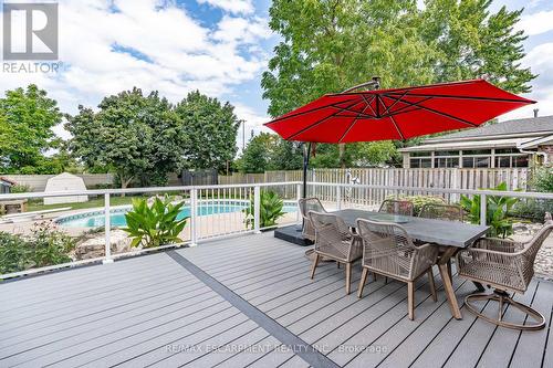 1340 Humphreys Crescent, Burlington (Tyandaga), ON - Outdoor With Deck Patio Veranda With Exterior