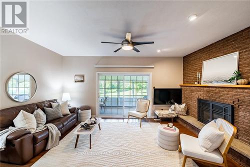 151 Kenrei Road, Kawartha Lakes (Lindsay), ON - Indoor Photo Showing Living Room With Fireplace