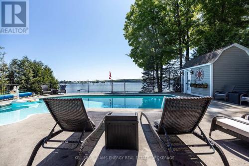 3071 Beachwood Drive, Smith-Ennismore-Lakefield (Lakefield), ON - Outdoor With In Ground Pool With Deck Patio Veranda