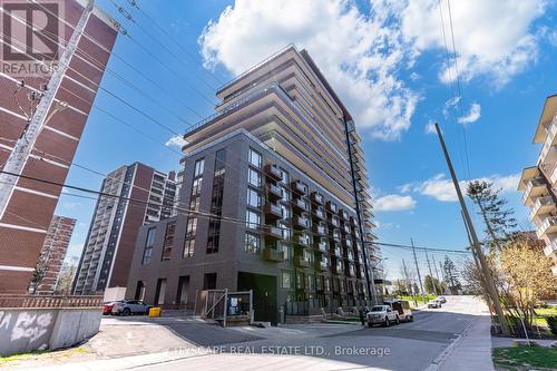 601 - 21 Park Street E, Mississauga (Port Credit), ON - Outdoor With Facade