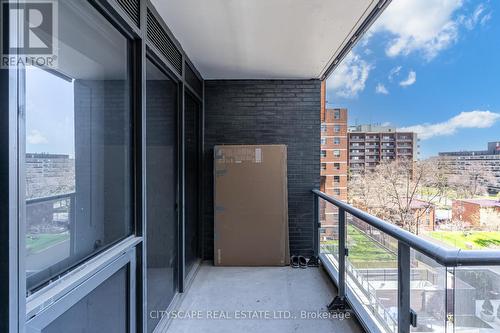 601 - 21 Park Street E, Mississauga, ON - Outdoor With Balcony With Exterior