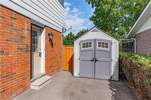 Storage Shed - 1340 Humphreys Crescent, Burlington, ON - Outdoor With Exterior