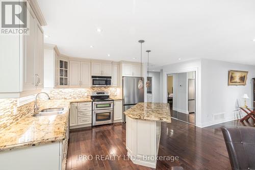 66 Queen Victoria Drive, Hamilton (Quinndale), ON - Indoor Photo Showing Kitchen With Stainless Steel Kitchen With Double Sink With Upgraded Kitchen