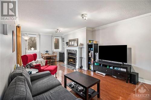 939 North River Road Unit#104, Ottawa, ON - Indoor Photo Showing Living Room With Fireplace