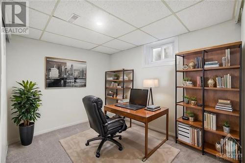 This photo has been virtually staged. - 6247 Sundown Crescent Unit#62, Ottawa, ON - Indoor Photo Showing Office