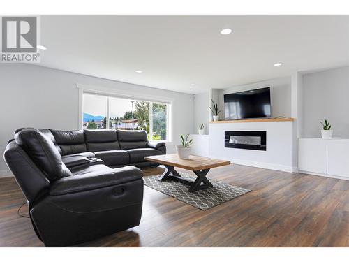 39 Braun Street, Kitimat, BC - Indoor Photo Showing Living Room With Fireplace