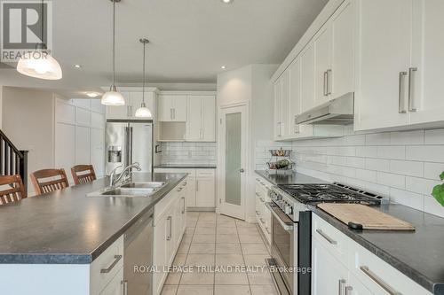 59 Hollingshead Road, Ingersoll (Ingersoll - South), ON - Indoor Photo Showing Kitchen With Double Sink With Upgraded Kitchen