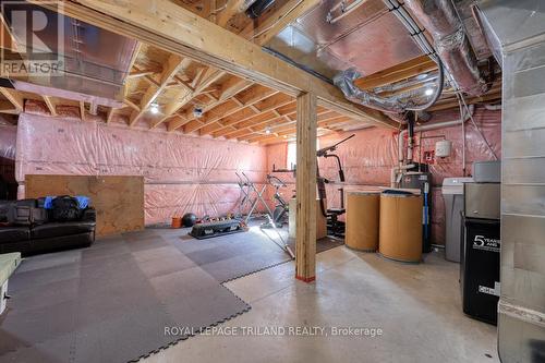 59 Hollingshead Road, Ingersoll (Ingersoll - South), ON - Indoor Photo Showing Basement