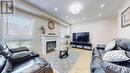 1241 Newell Street, Milton (Dempsey), ON  - Indoor Photo Showing Living Room With Fireplace 