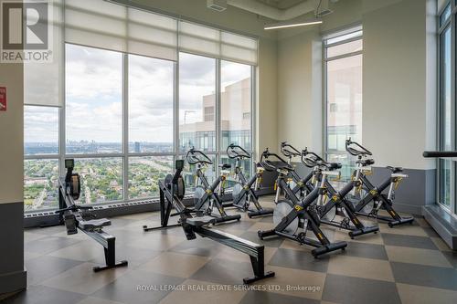 807 - 10 Park Lawn Road, Toronto (Mimico), ON - Indoor Photo Showing Gym Room