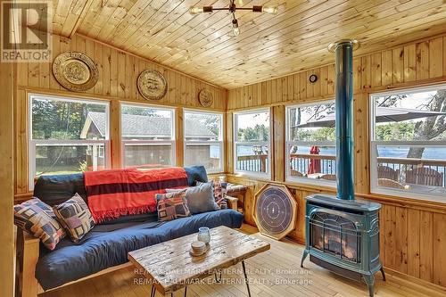 5620 County Road 46 Road N, Havelock-Belmont-Methuen (Havelock), ON - Indoor Photo Showing Living Room With Fireplace