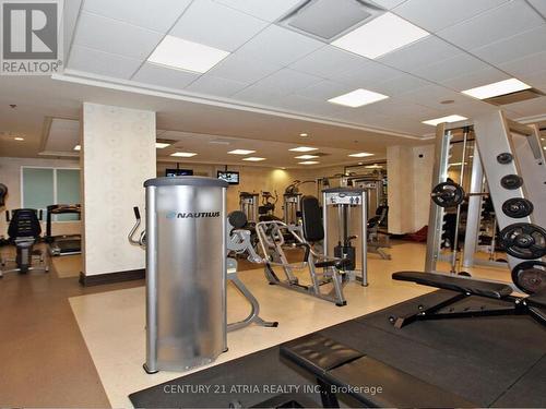 1408 - 23 Sheppard Avenue E, Toronto (Willowdale East), ON - Indoor Photo Showing Gym Room