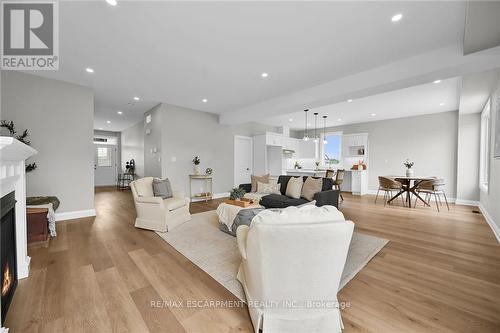 175 Pike Creek Drive, Haldimand, ON - Indoor Photo Showing Living Room With Fireplace