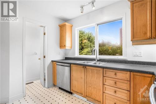 825 Grenon Avenue Unit#21, Ottawa, ON - Indoor Photo Showing Kitchen With Double Sink