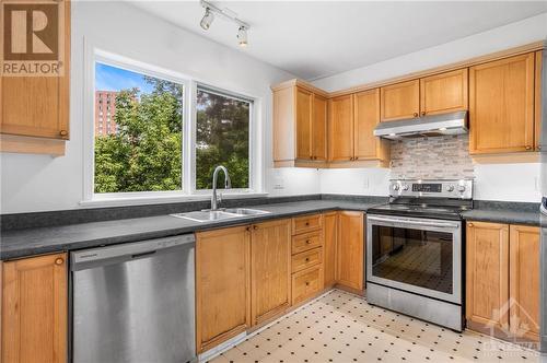 825 Grenon Avenue Unit#21, Ottawa, ON - Indoor Photo Showing Kitchen With Double Sink