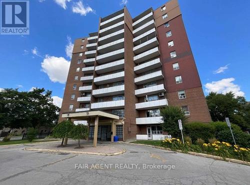 1104 - 3105 Queen Frederica Drive, Mississauga (Applewood), ON - Outdoor With Balcony With Facade