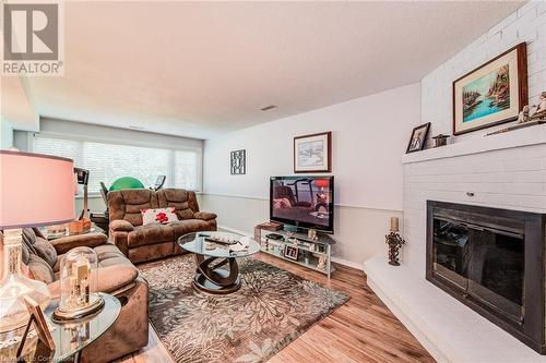 57 Inverness Drive, Cambridge, ON - Indoor Photo Showing Living Room With Fireplace