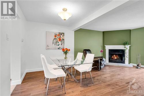 1753 Prestwick Drive, Ottawa, ON - Indoor Photo Showing Dining Room With Fireplace