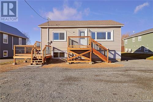 587 Brookside Drive, Fredericton, NB - Outdoor With Deck Patio Veranda With Exterior