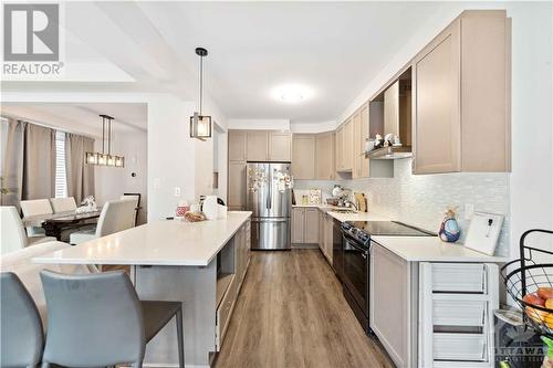 2283 Watercolours Way, Ottawa, ON - Indoor Photo Showing Kitchen With Upgraded Kitchen