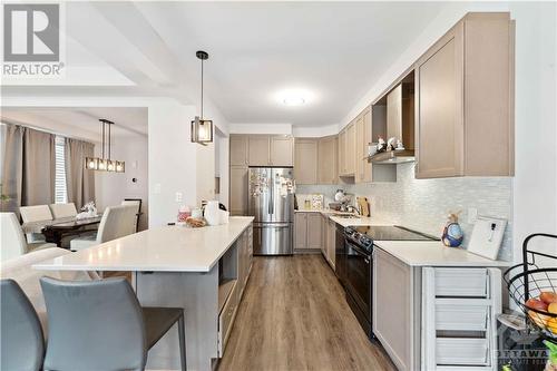 2283 Watercolours Way, Ottawa, ON - Indoor Photo Showing Kitchen With Upgraded Kitchen