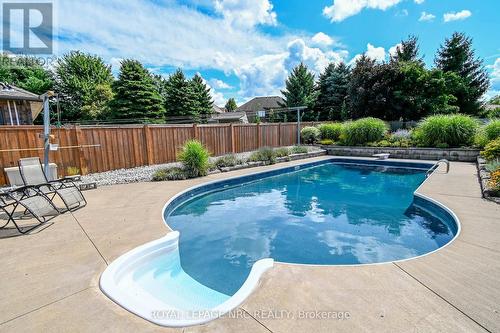 64 Sandra Drive, Pelham, ON - Outdoor With In Ground Pool With Backyard