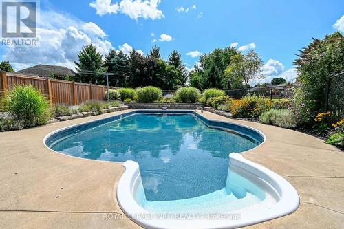 64 Sandra Drive, Pelham, ON - Outdoor With In Ground Pool With Deck Patio Veranda With Backyard