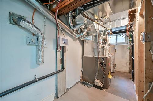 222 Province Street S, Hamilton, ON - Indoor Photo Showing Basement