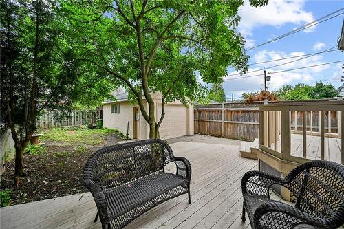 222 Province Street S, Hamilton, ON - Outdoor With Deck Patio Veranda With Exterior