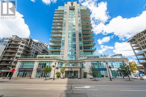 1005 - 360 Pearl Street, Burlington (Brant), ON - Outdoor With Balcony With Facade