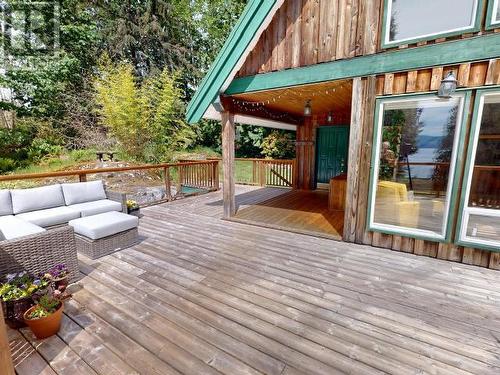 12335 Scotch Fir Point Road, Powell River, BC - Outdoor With Deck Patio Veranda With Exterior