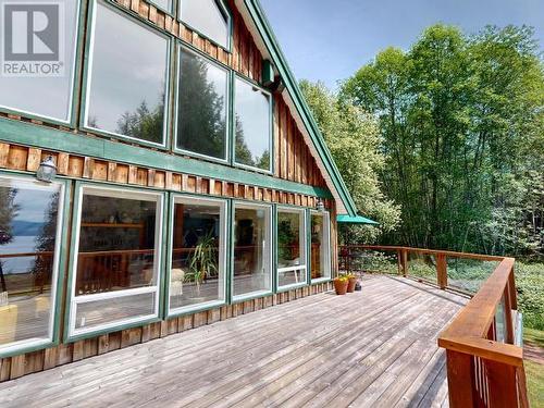 12335 Scotch Fir Point Road, Powell River, BC - Outdoor With Deck Patio Veranda With Exterior