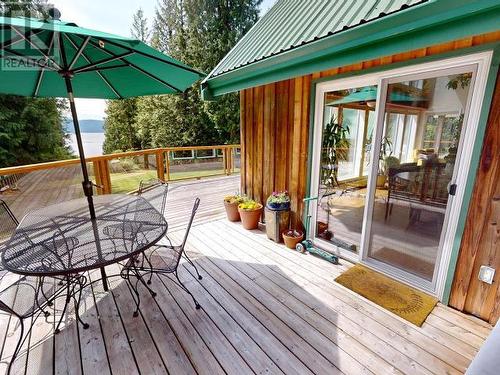 12335 Scotch Fir Point Road, Powell River, BC - Outdoor With Deck Patio Veranda With Exterior