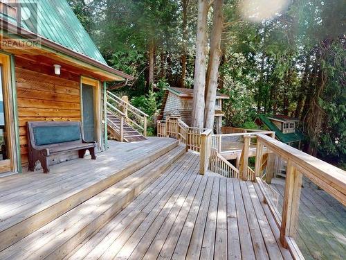 12335 Scotch Fir Point Road, Powell River, BC - Outdoor With Deck Patio Veranda With Exterior