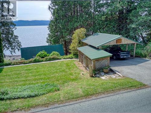 12335 Scotch Fir Point Road, Powell River, BC - Outdoor With Body Of Water