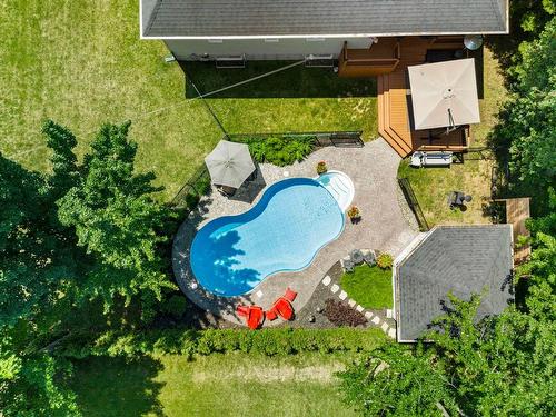 Photo aÃ©rienne - 3495 103E Avenue, Shawinigan, QC - Outdoor With In Ground Pool